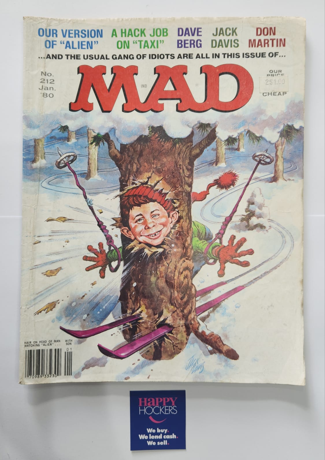 EC PUBLICATIONS MAD MAGAZINE AUSTRALIAN EDITION NUMBER 212