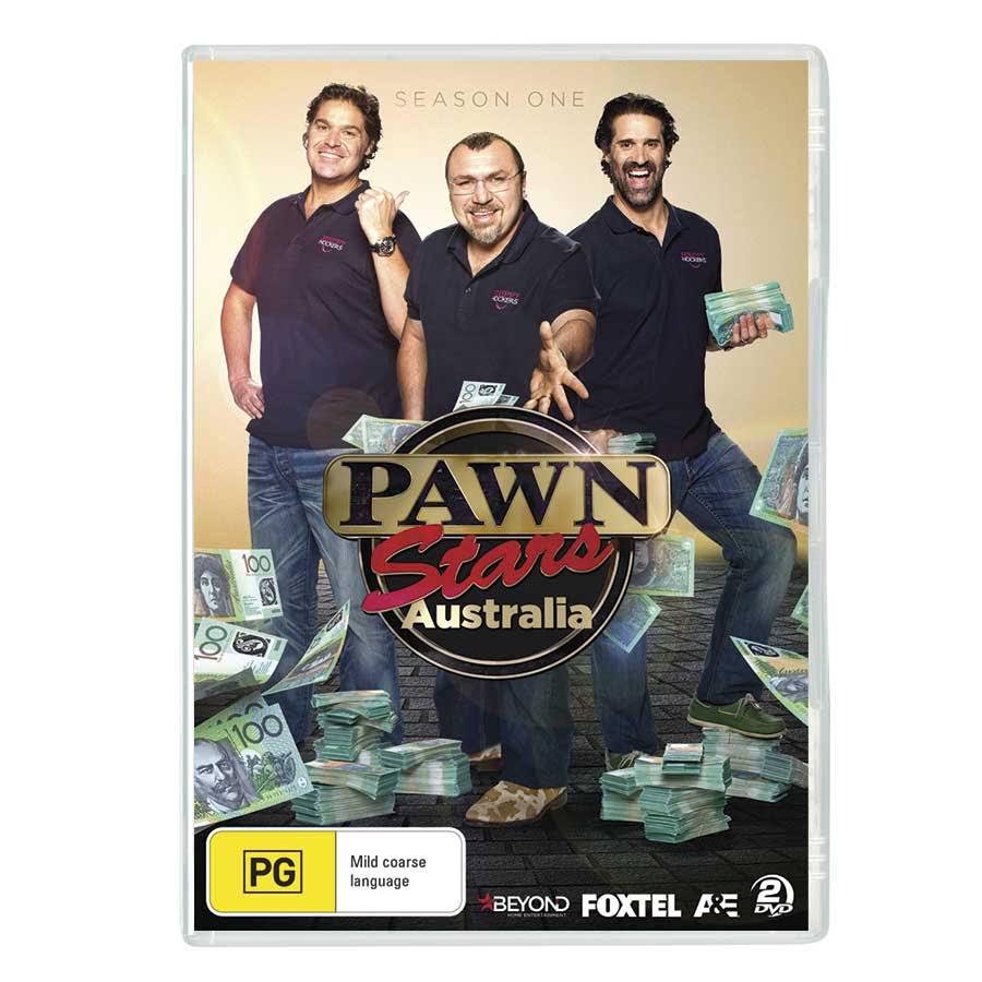 BEYOND FOXTEL A&AMPE PAWN STARS AUSTRALIA SEASON 1 2 DVD SET