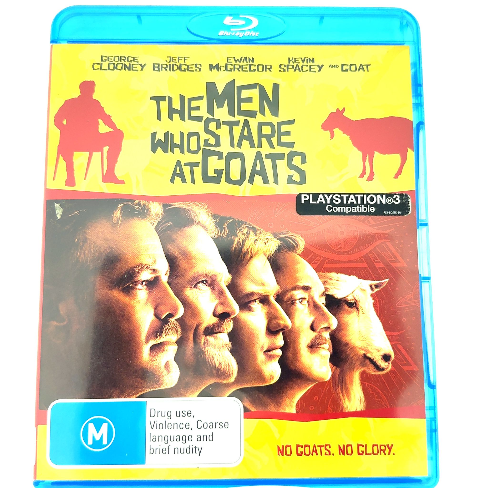 THE MEN WHO STARE AT GOATS BLU – RAY