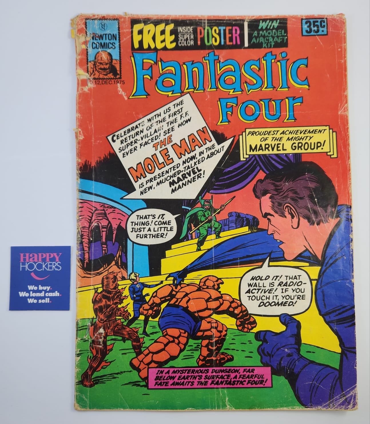 NEWTON COMICS FANTASTIC FOUR ISSUE: 12 DECEMBER 1975