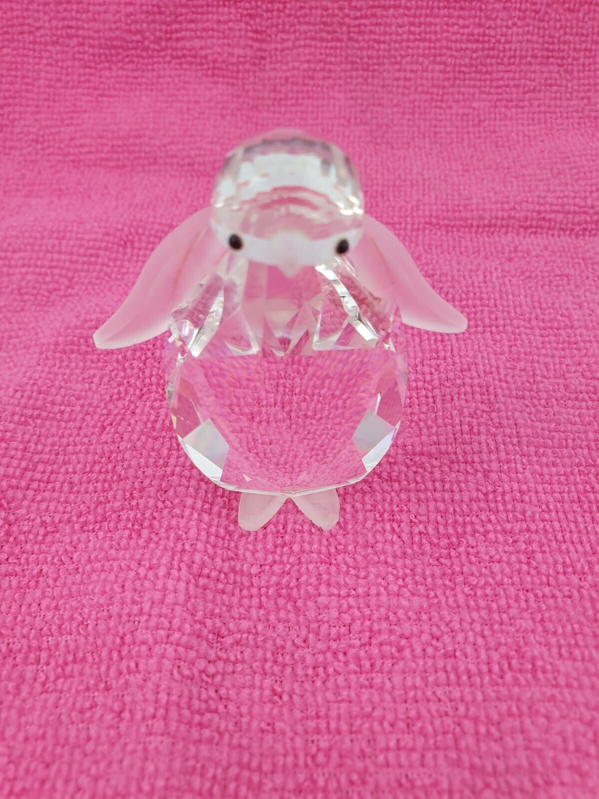 SMALL CRYSTAL PENGUIN FIGURINE