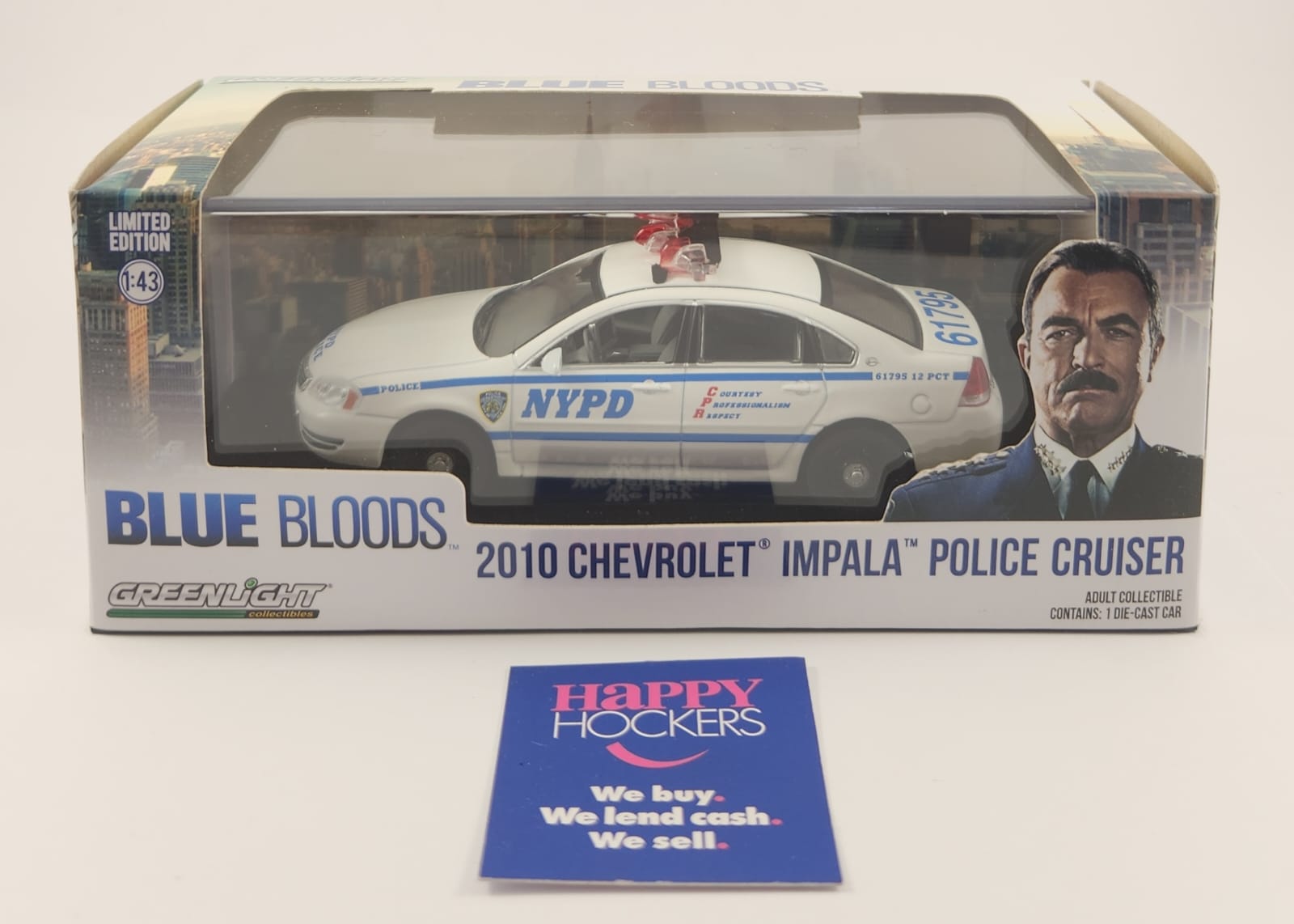 GREENLIGHT COLLECTIBLES LIMITED EDITION 1:43 SCALE DIE-CAST METAL CAR MODEL: BLUE BLOODS