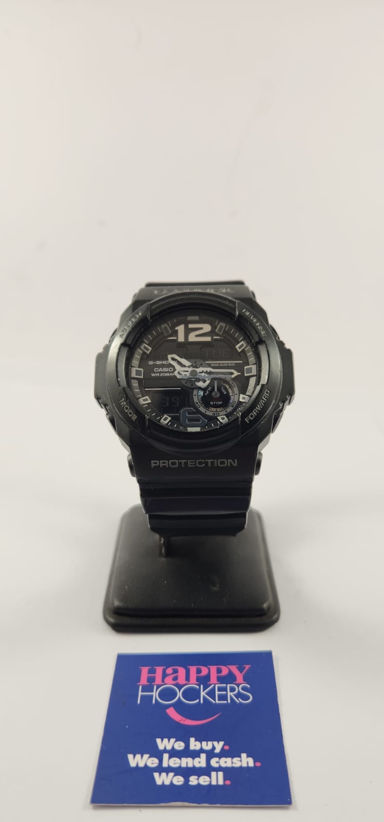 CASIO G-SHOCK WATCH MODEL: GA-310. 55MM HARD RESIN CASE, STAINLESS STEEL CASE BACK. JAPANESE QUARTZ