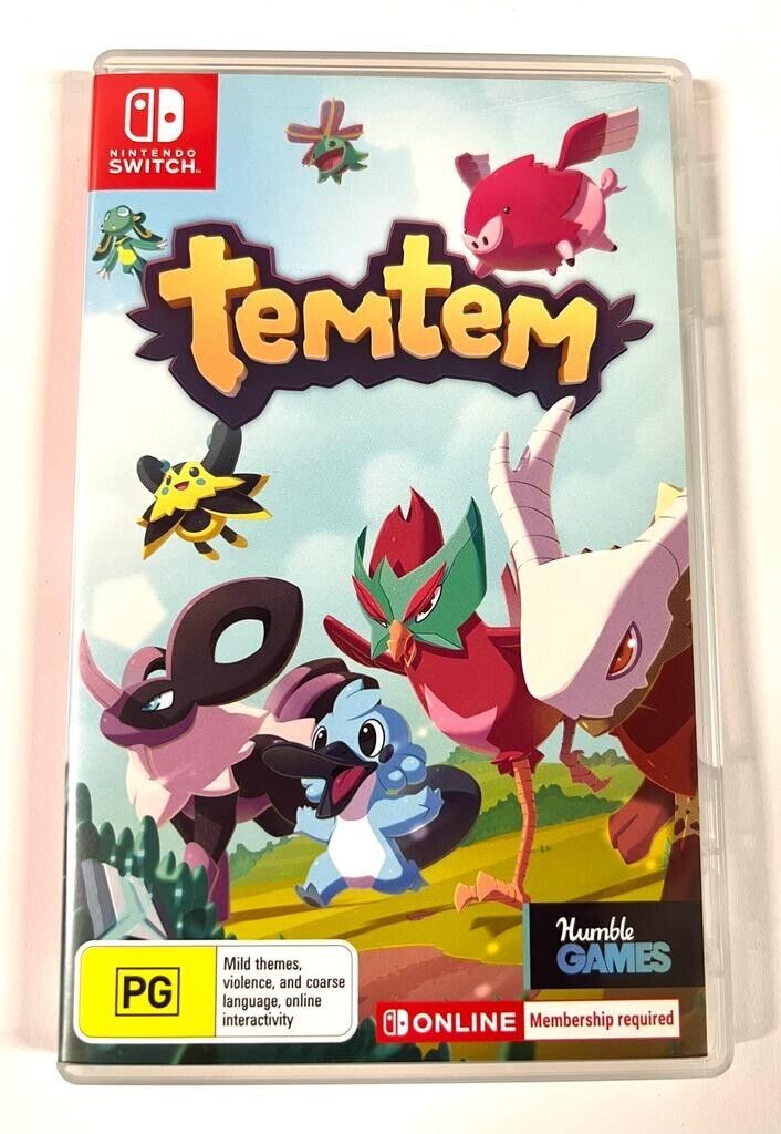 NINTENDO SWITCH GAME- TEMTEM