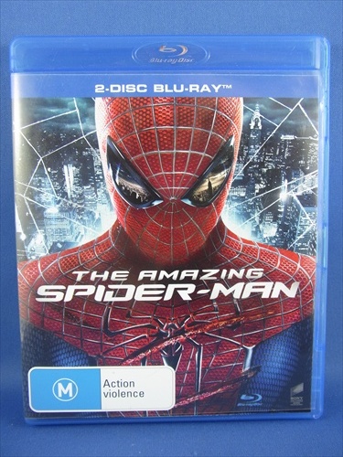 THE AMAZING SPIDERMAN BLU RAY