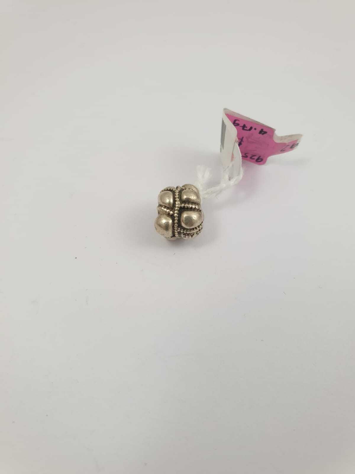 AUTHENTIC PANDORA SILVER NUGGET CHARM BEAD