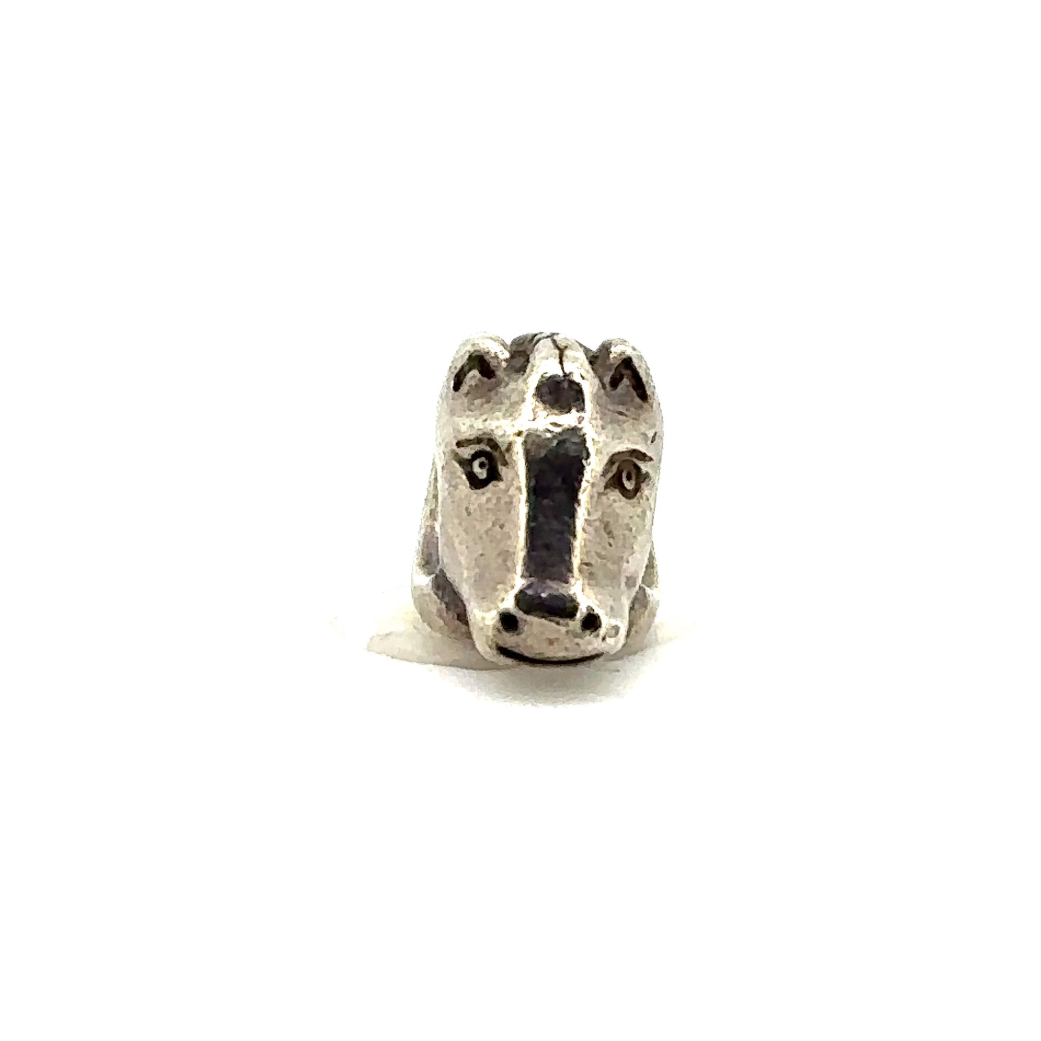 PANDORA SILVER HORSE HEAD CHARM