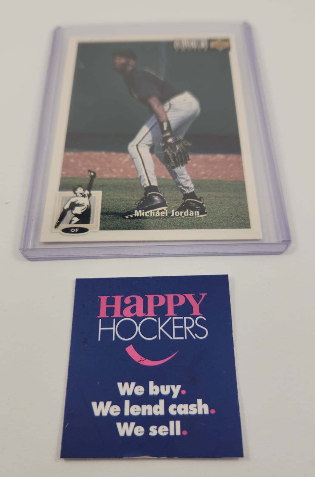 UPPER DECK COLLECTORS CHOICE TRADING CARD, MICHAEL JORDAN BASEBALL OF