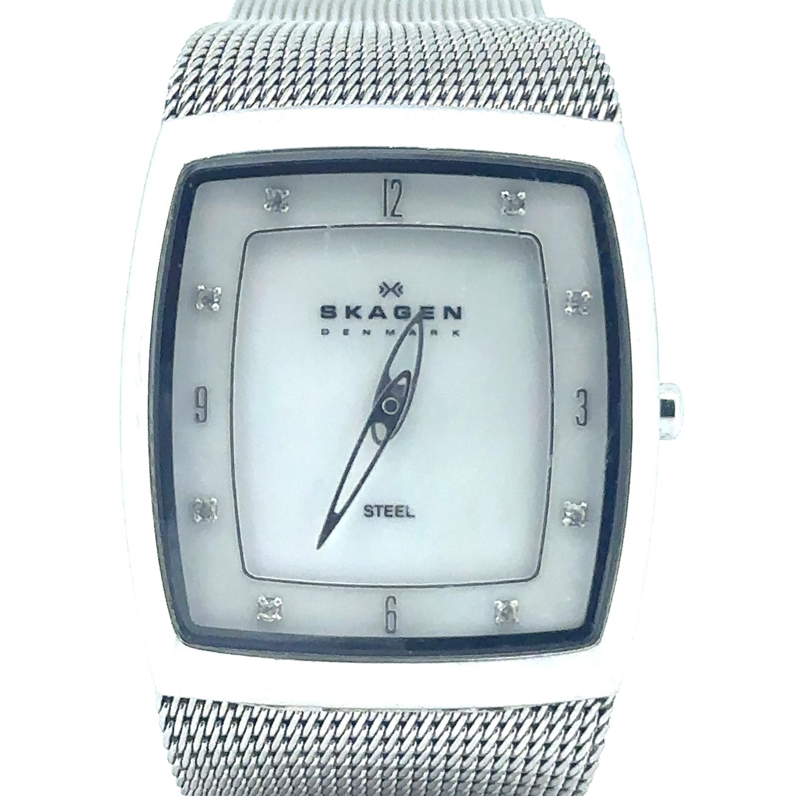 SKAGEN STEEL QUARTZ WATCH