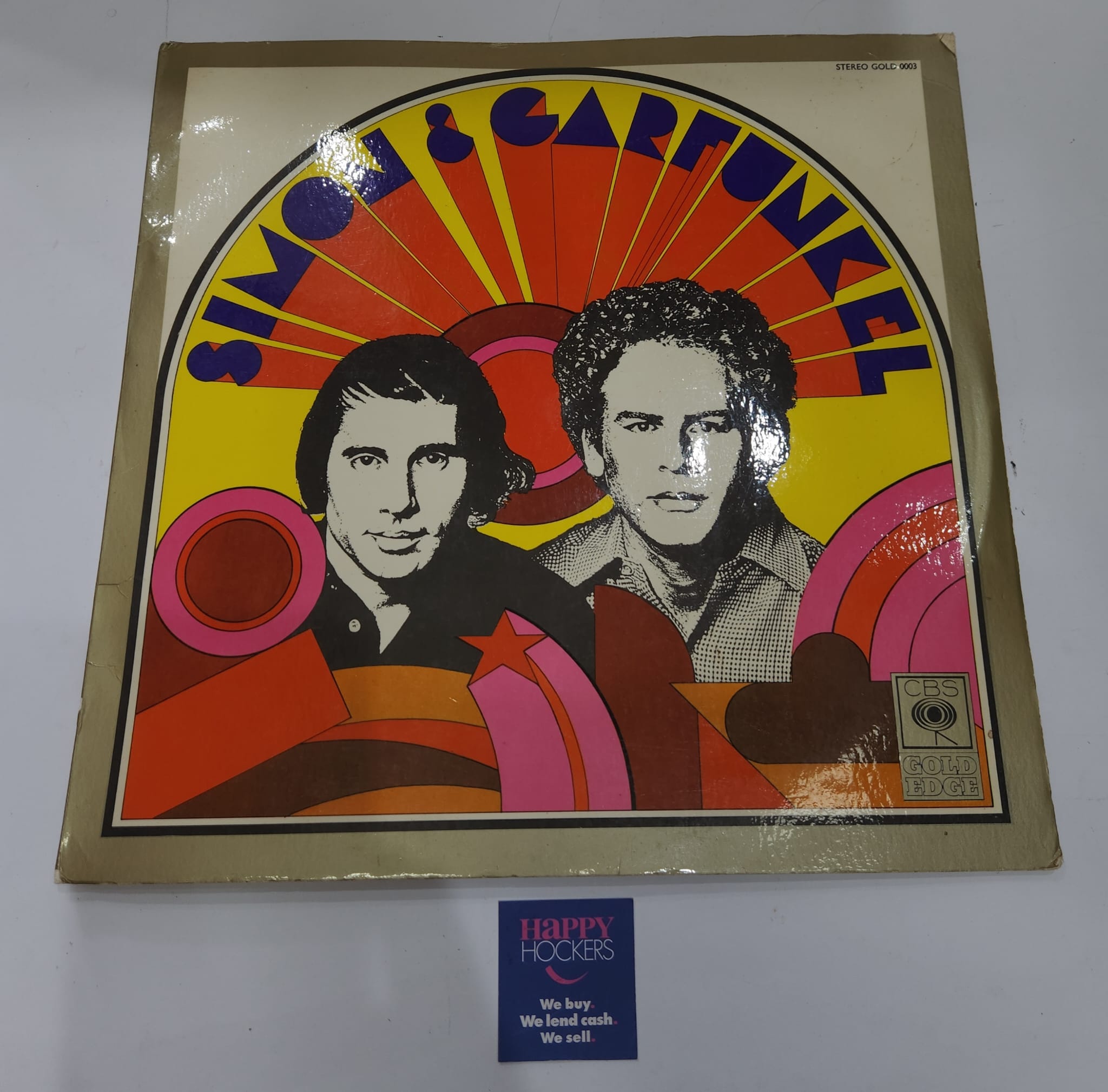 SIMON AND GARFUNKEL STEREO GOLD VINYL ALBUM