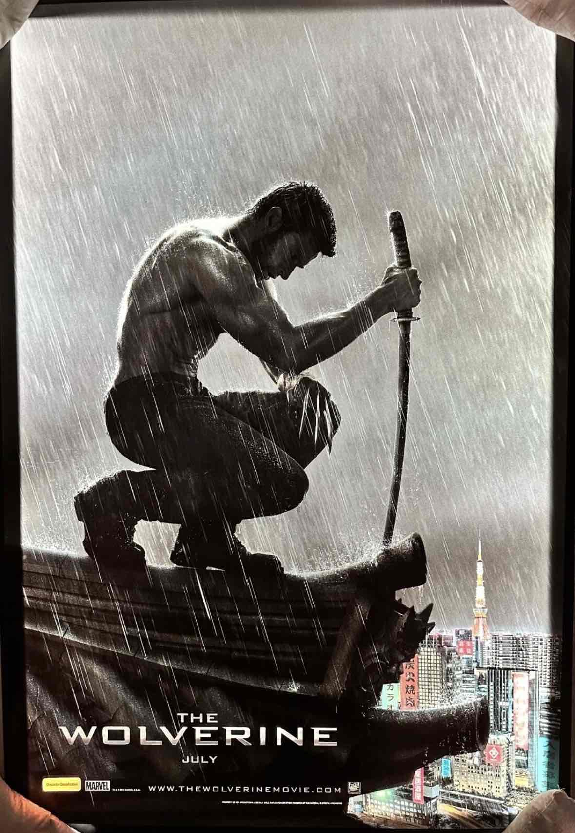 THE WOLVERINE AUSTRALIAN CINEMA RELEASE DOUBLE SIDED ONE-SHEET MOVIE POSTER