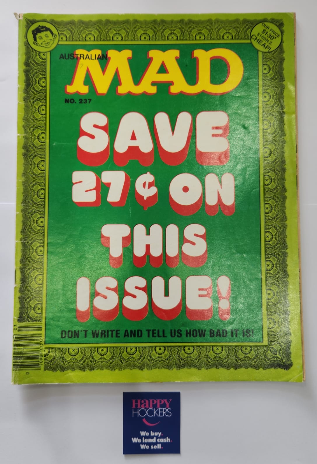 EC PUBLICATIONS MAD MAGAZINE AUSTRALIAN EDITION NUMBER 237