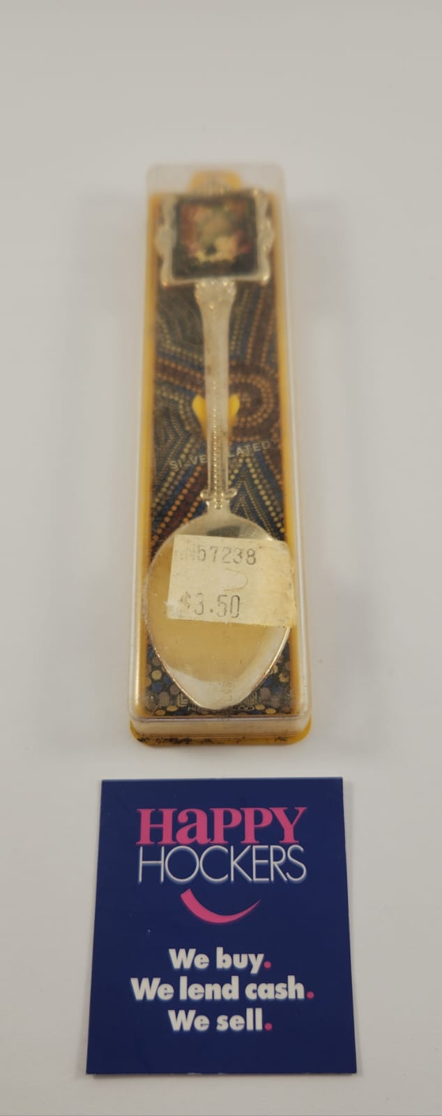 PERFECTION SOUVENIRS SILVER PLATED COLLECTIBLE TEASPOON