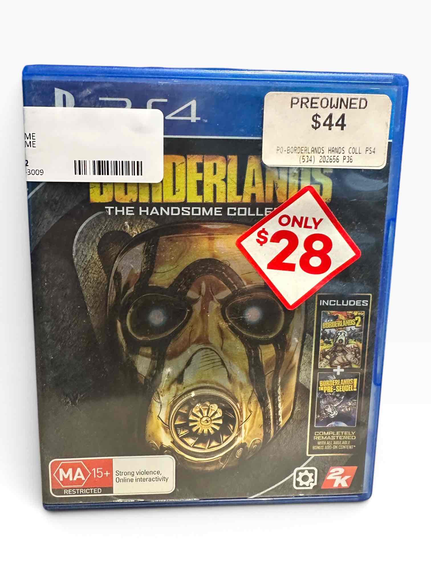 PS4 BORDERLANDS GAME