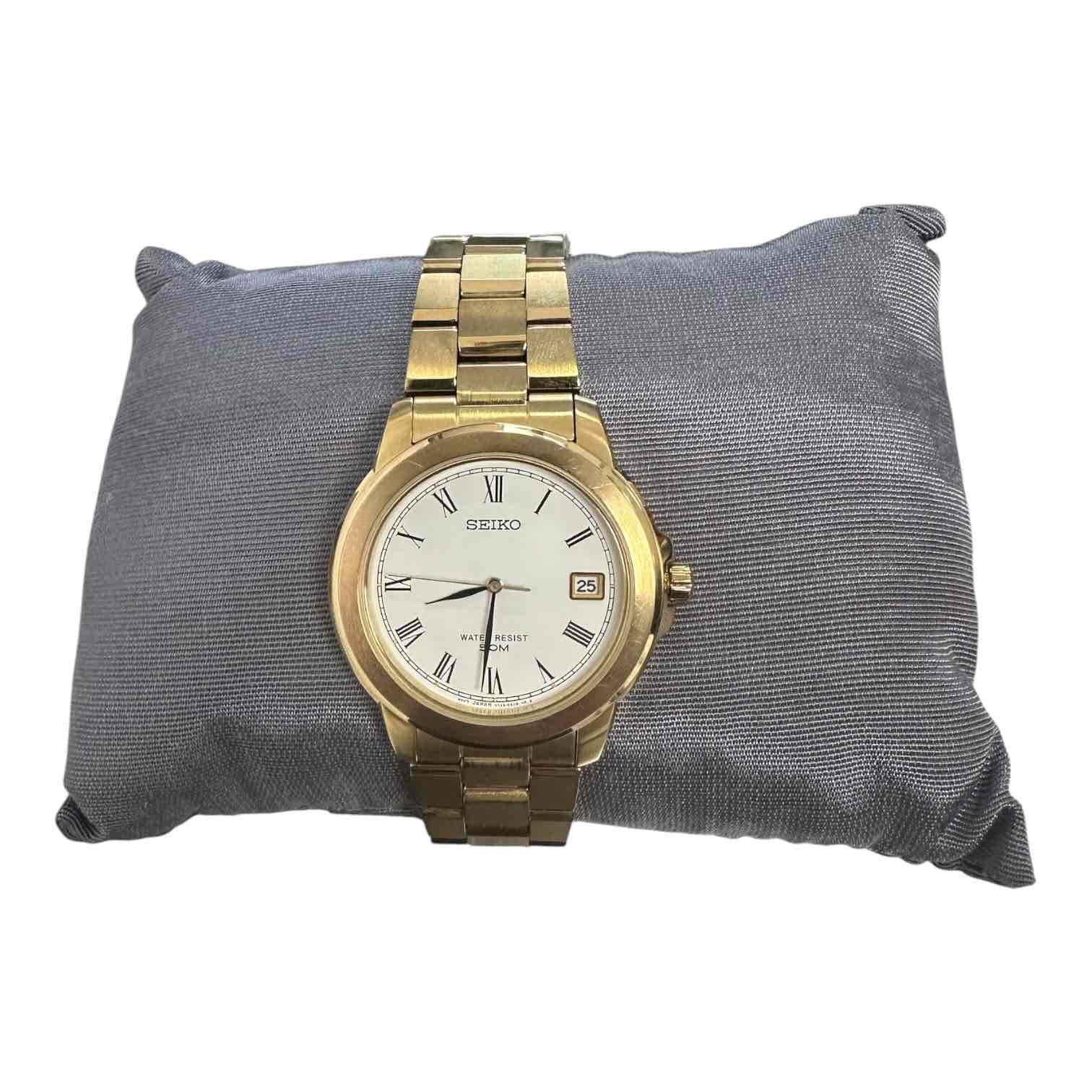 Gold Seiko V742-8119 Quartz Watch