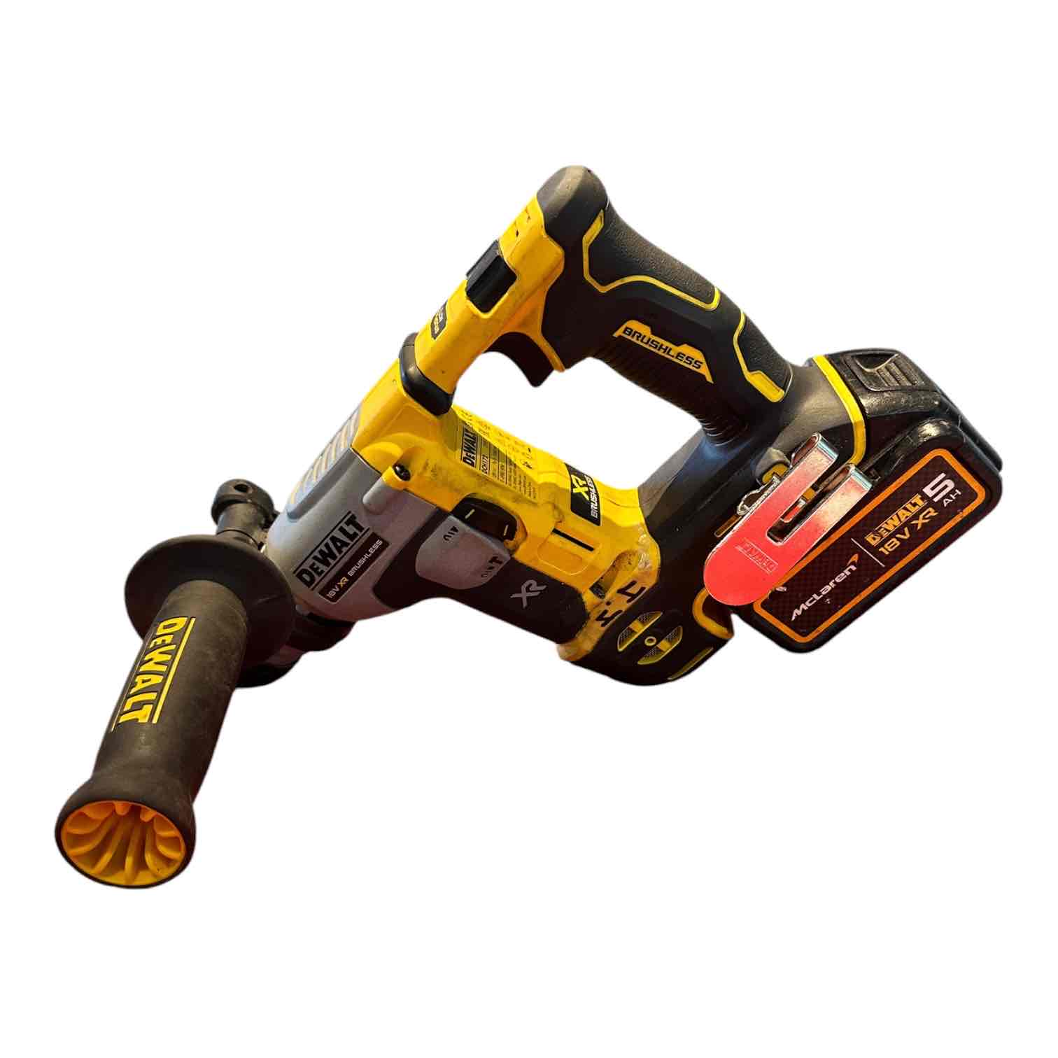 DEWALT ROTARY HAMMER DRILL WITH 5AH BATTERY AND CHARGER