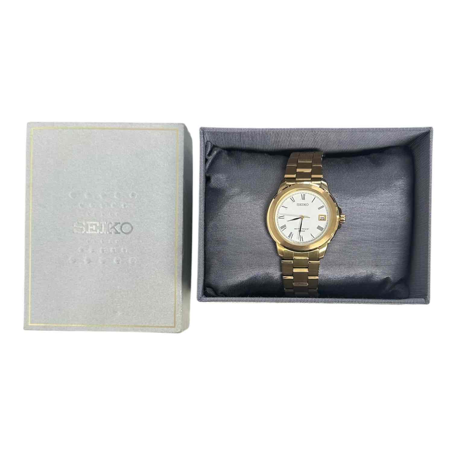 Gold Seiko V742-8119 Quartz Watch