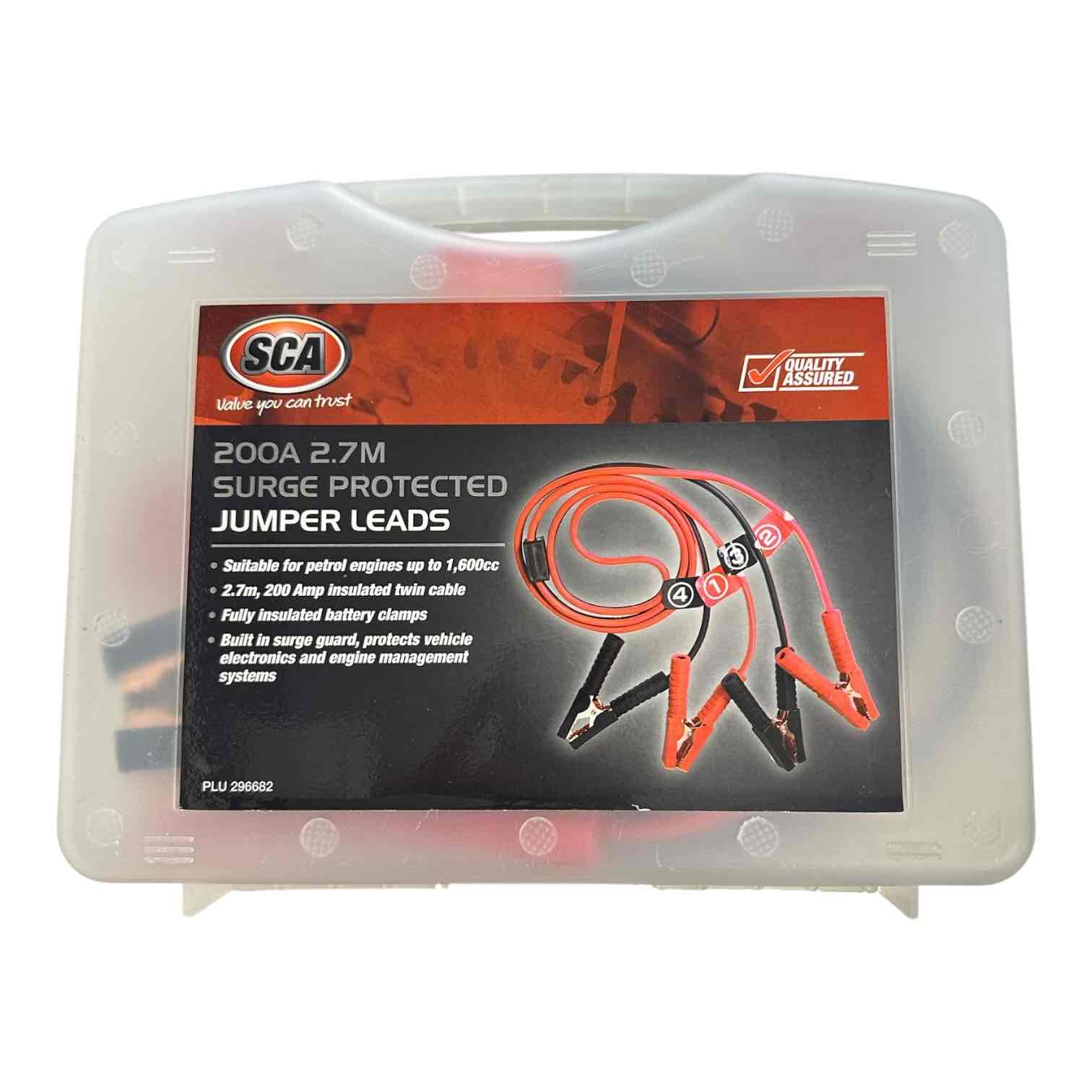 SCA 200A JUMPER LEADS