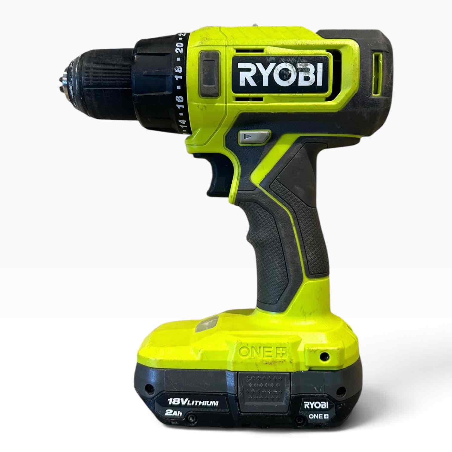 RYOBI HAMMER DRILL RDD18 WITH 2AH BATTERY