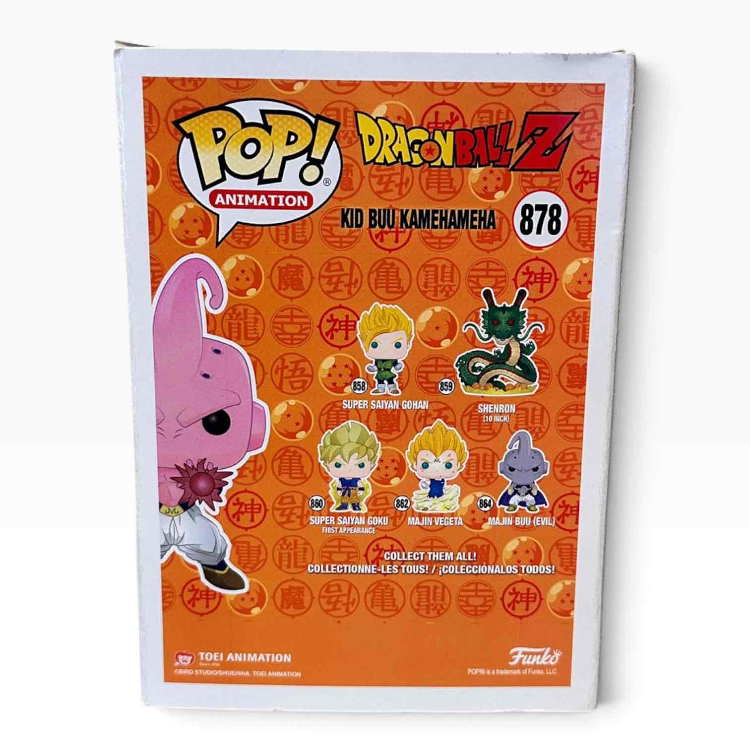 POP VINYLS KID BUU KAMEHAMEHA