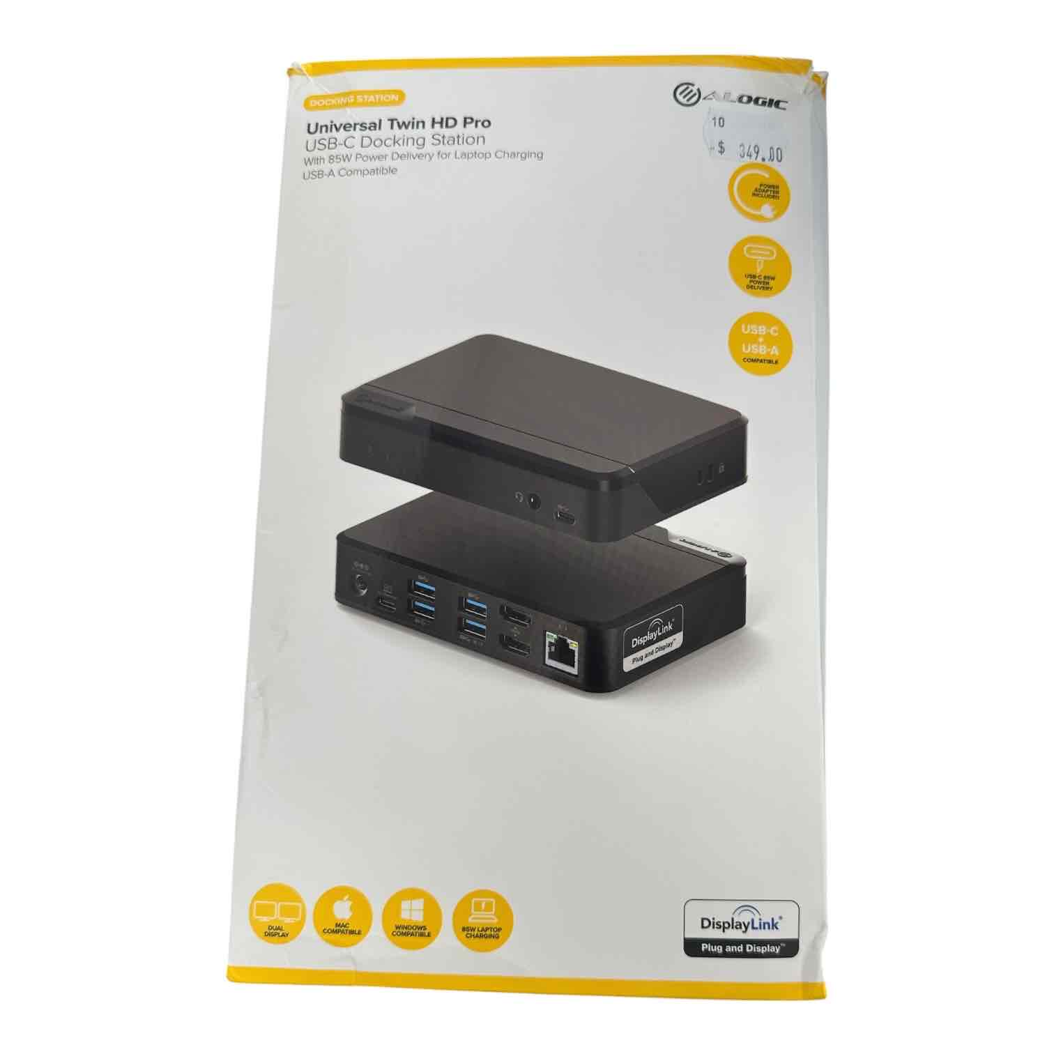 ALOGIC UNIVERSAL TWIN HD PRO DOCKING STATION