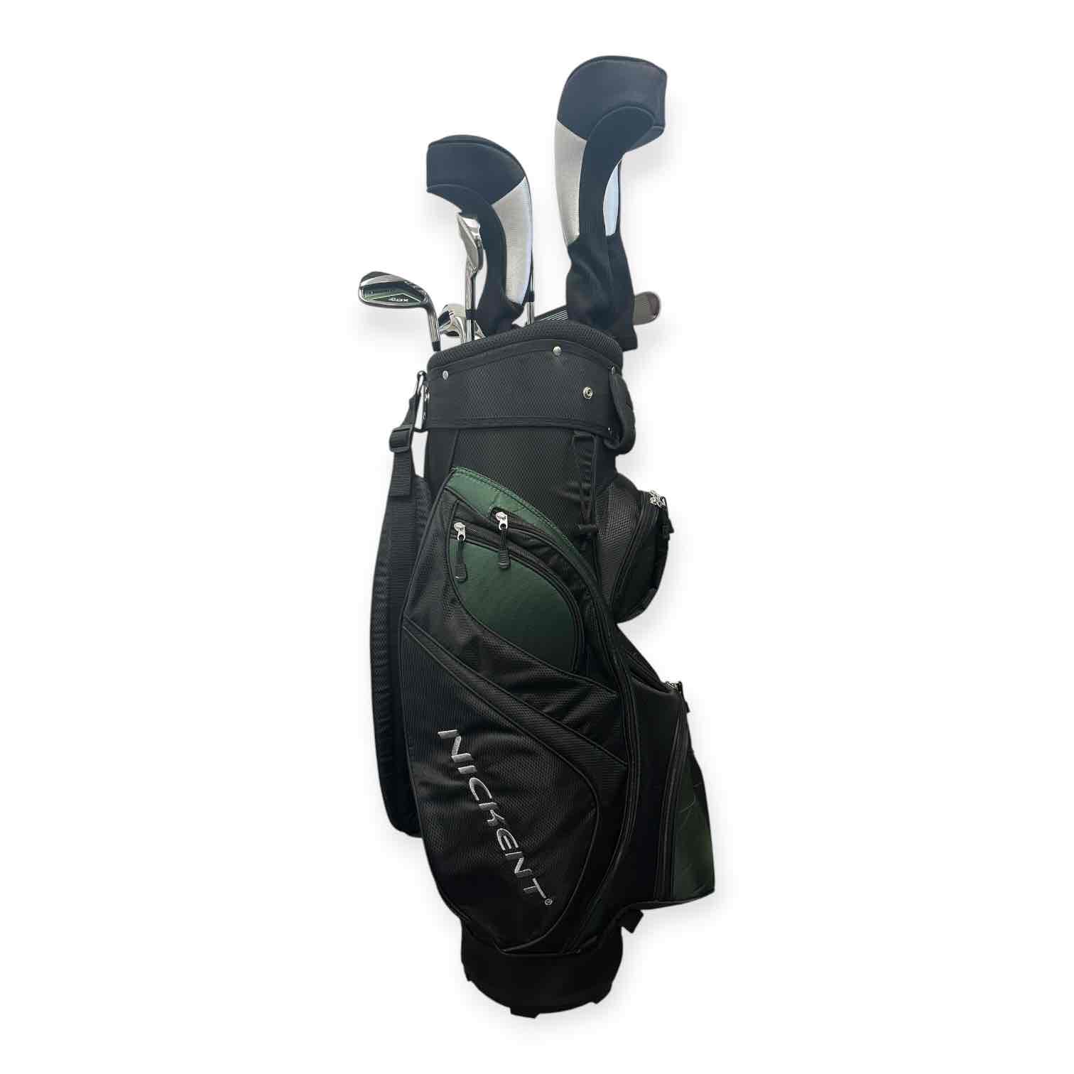 NICKENT 4DX GREEN FULL GOLF CLUB SET-10 CLUBS