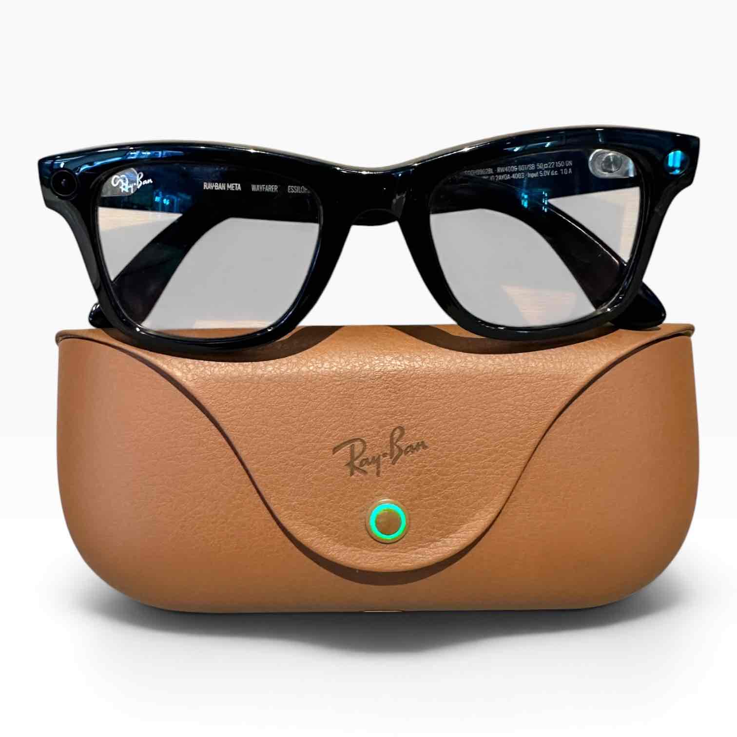 RAYBAN META WAYFARER AI GLASSES