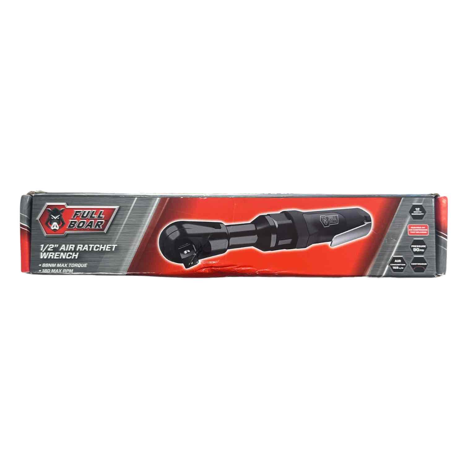 FULL BOAR 1/2" AIR RATCHET WRENCH