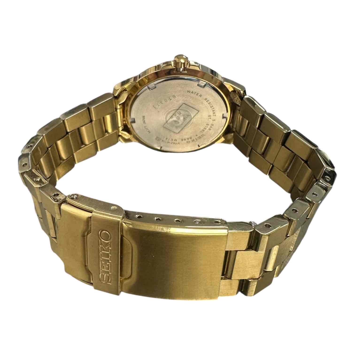 Gold Seiko V742-8119 Quartz Watch