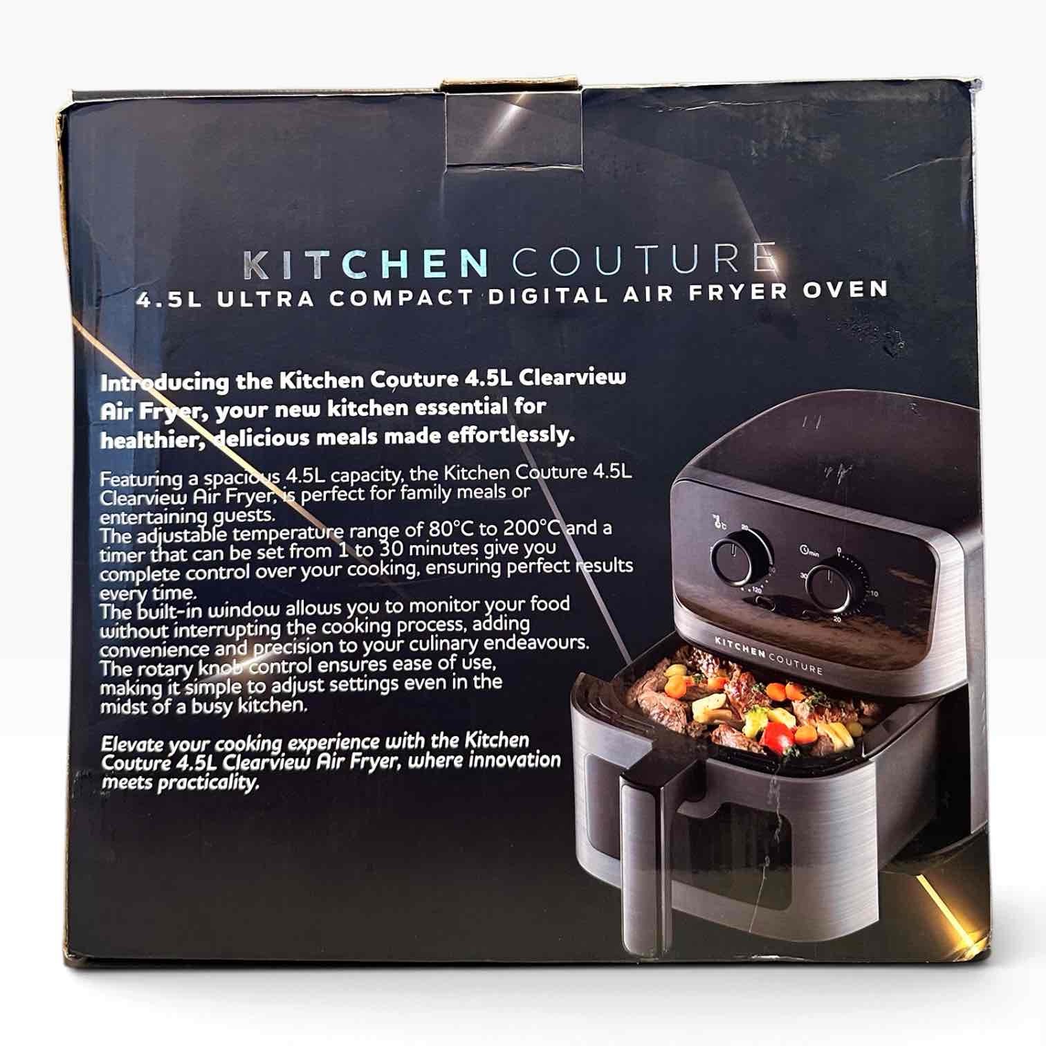 KITCHEN COUTURE AIR FRYER 4.5L