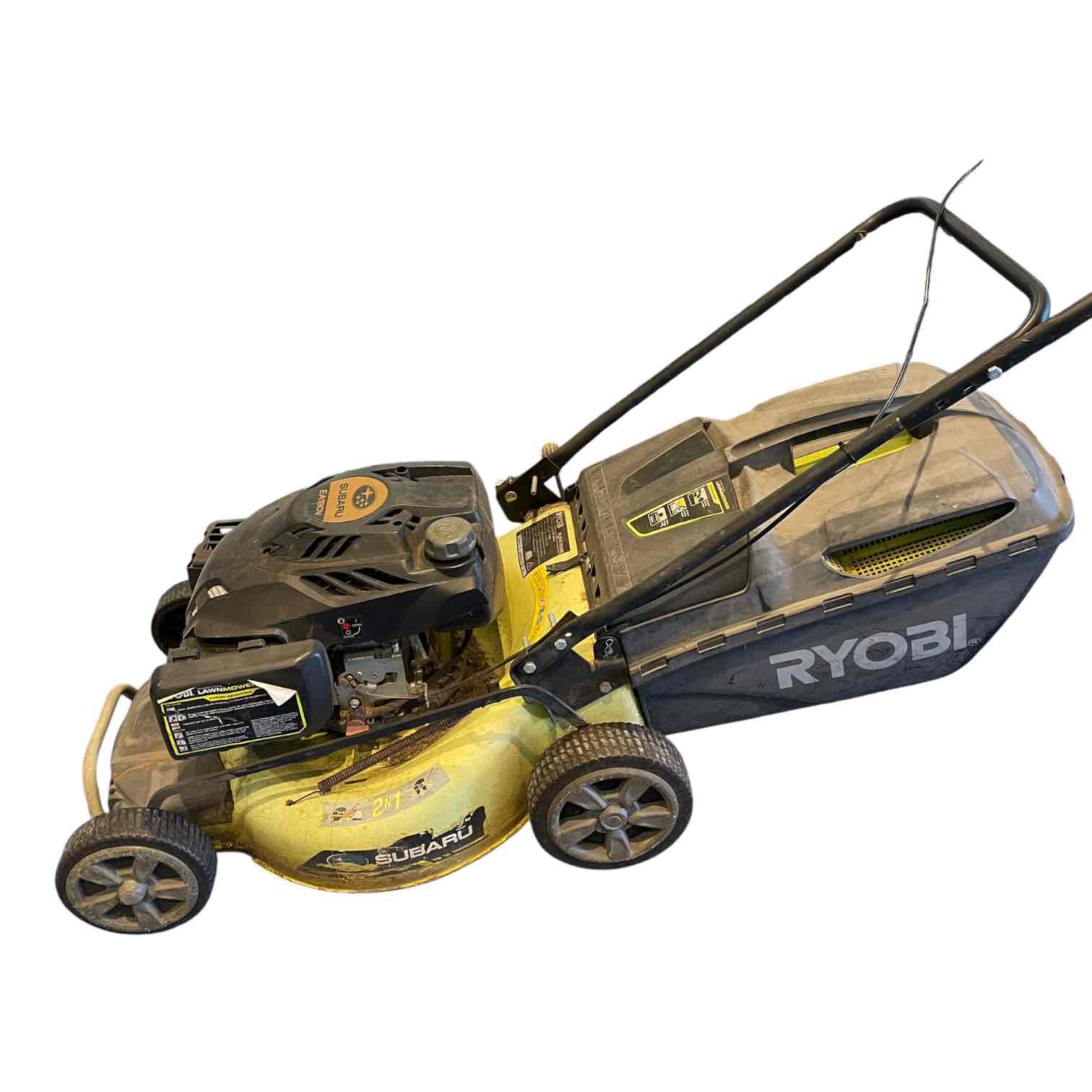 RYOBI RLM4916SM LAWNMOWER WITH CATCHER