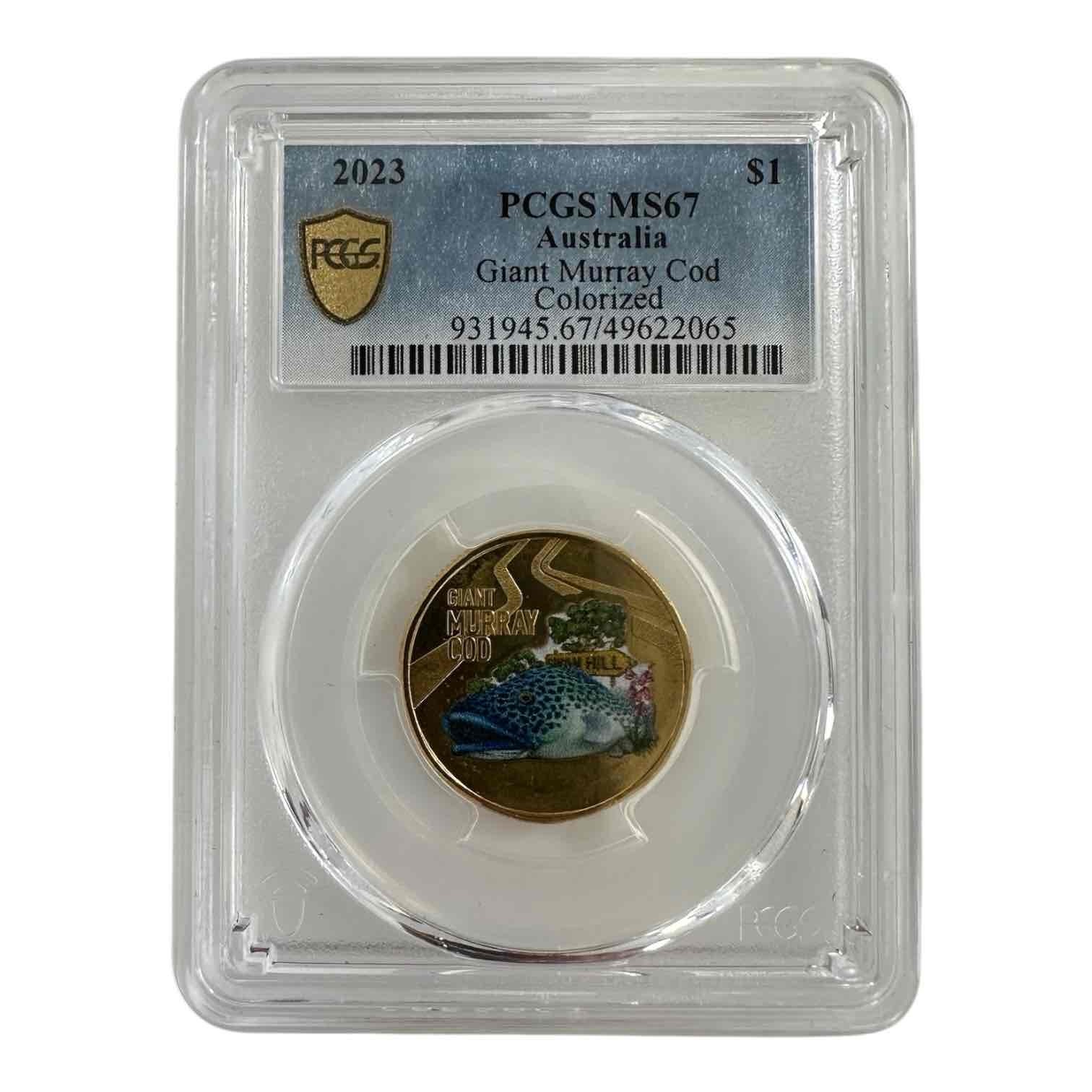 2023 Australian Giant Murray Cod Coin – PCGS MS67