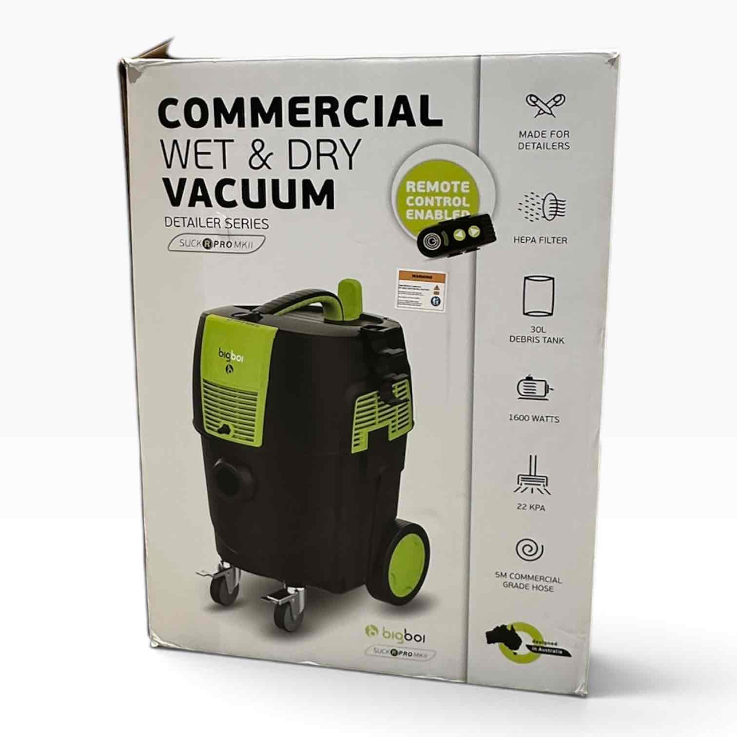 BIGBOI SUCKR PRO MKII WET & DRY VACUUM CLEANER