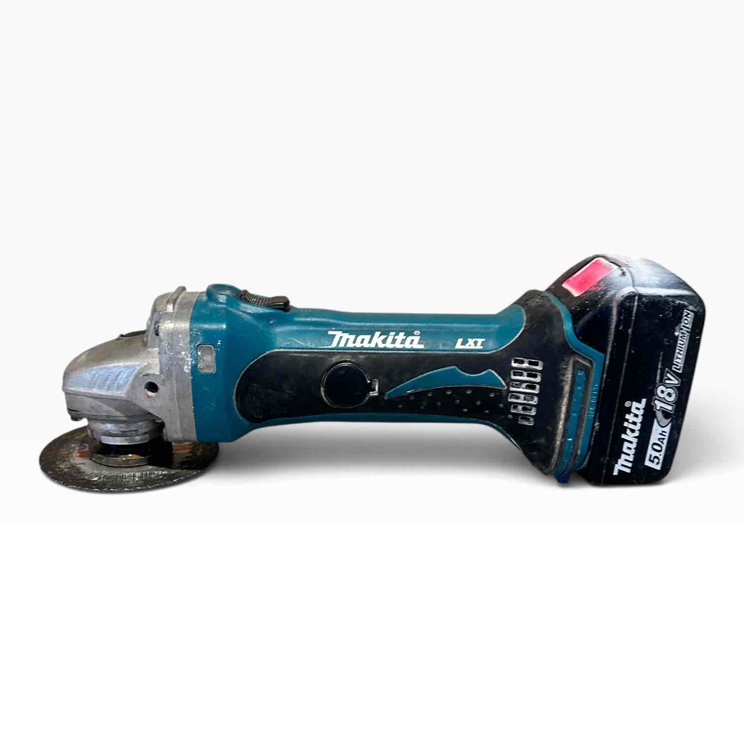 MAKITA ANGLE GRINDER WITH 5AH BATTERY