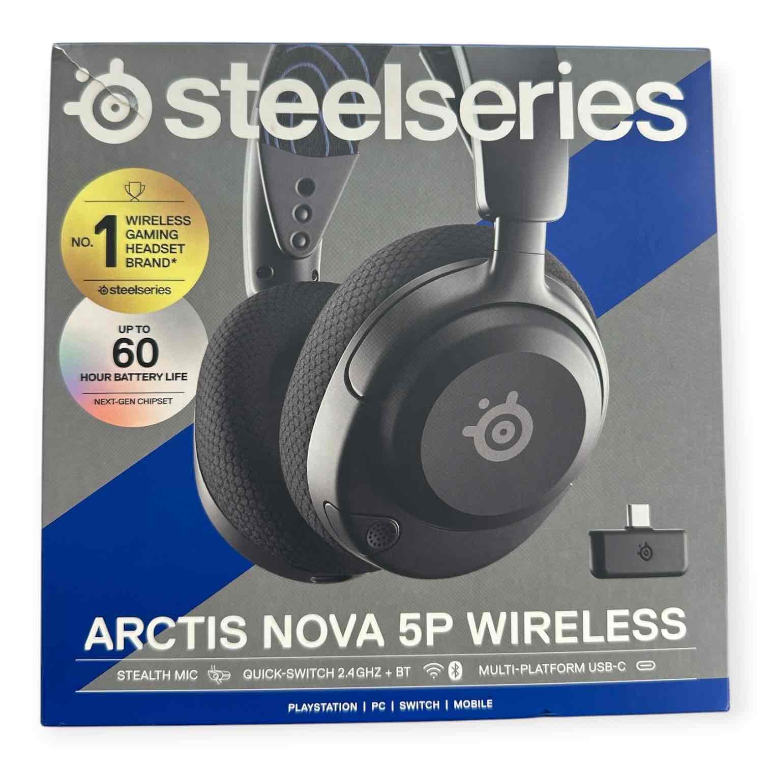 STEELSERIES  GAMING HEADSET NOVA5P