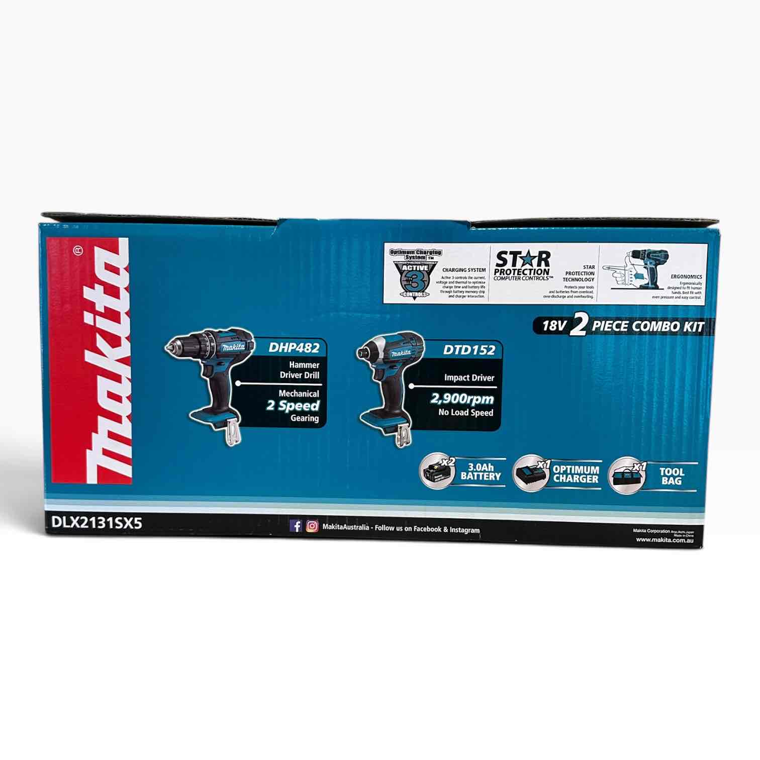 MAKITA DRILL  DLX2131SX5  COMBO KIT