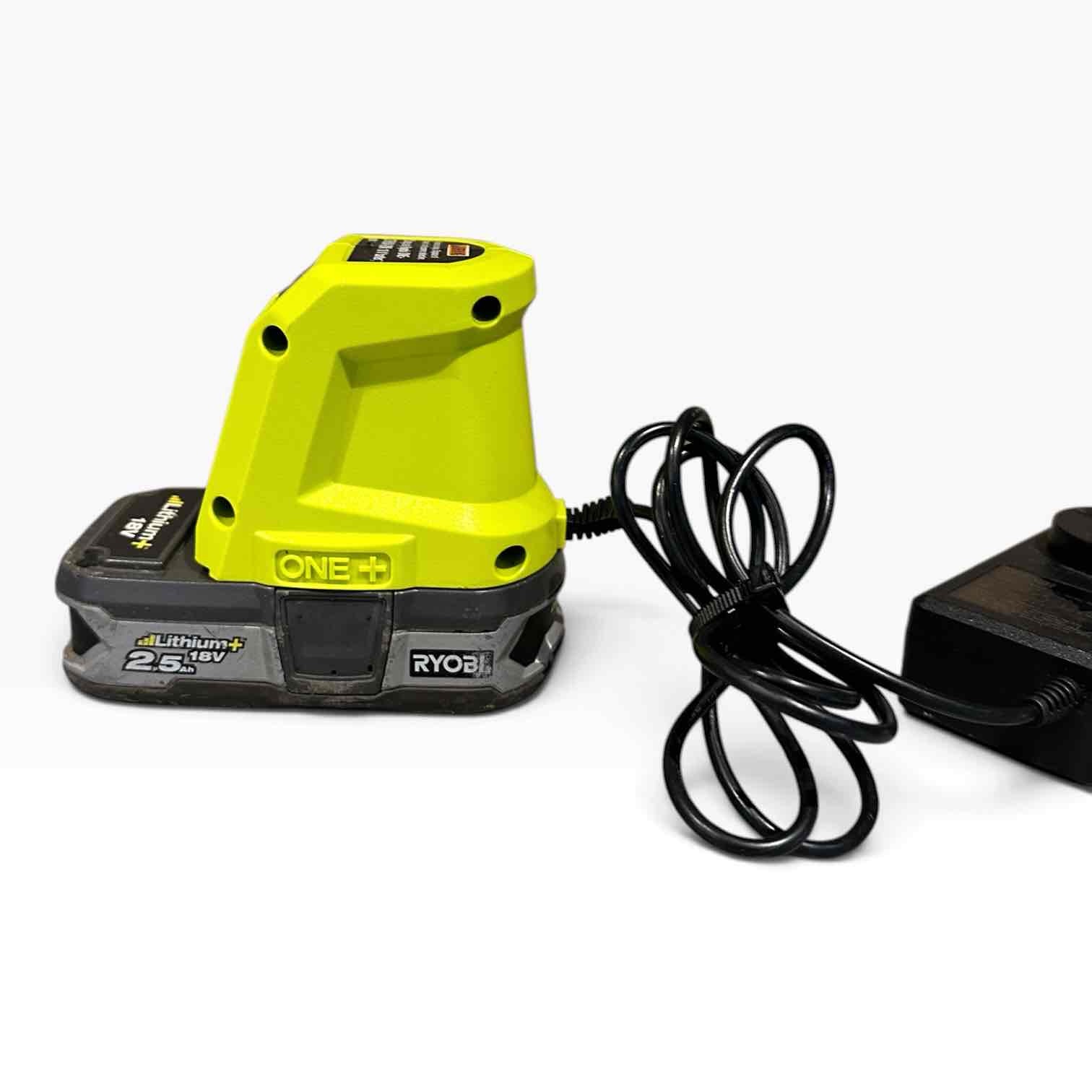 RYOBI 2.5AH BATTERY AND CHARGER PACK