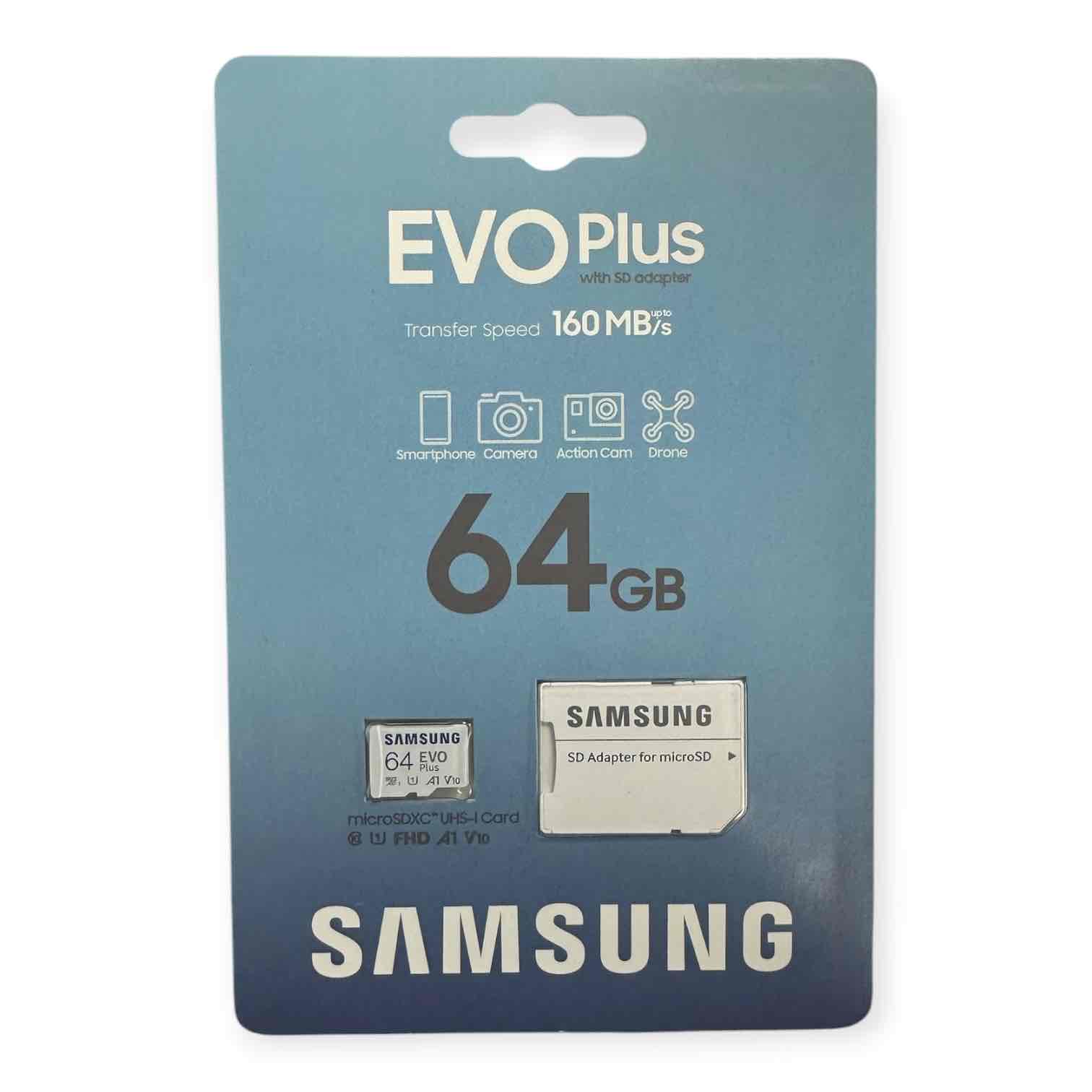 SAMSUNG SD CARD EVO PLUS 64GB