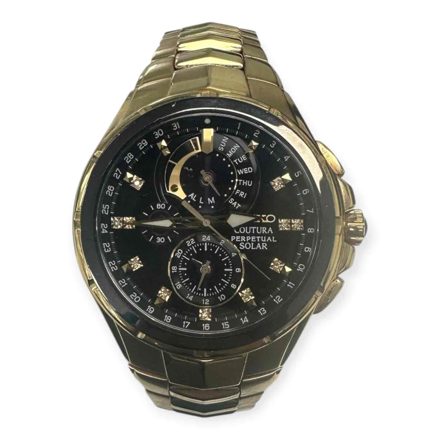 SEIKO COUTURA PERPETUAL SOLAR WATCH