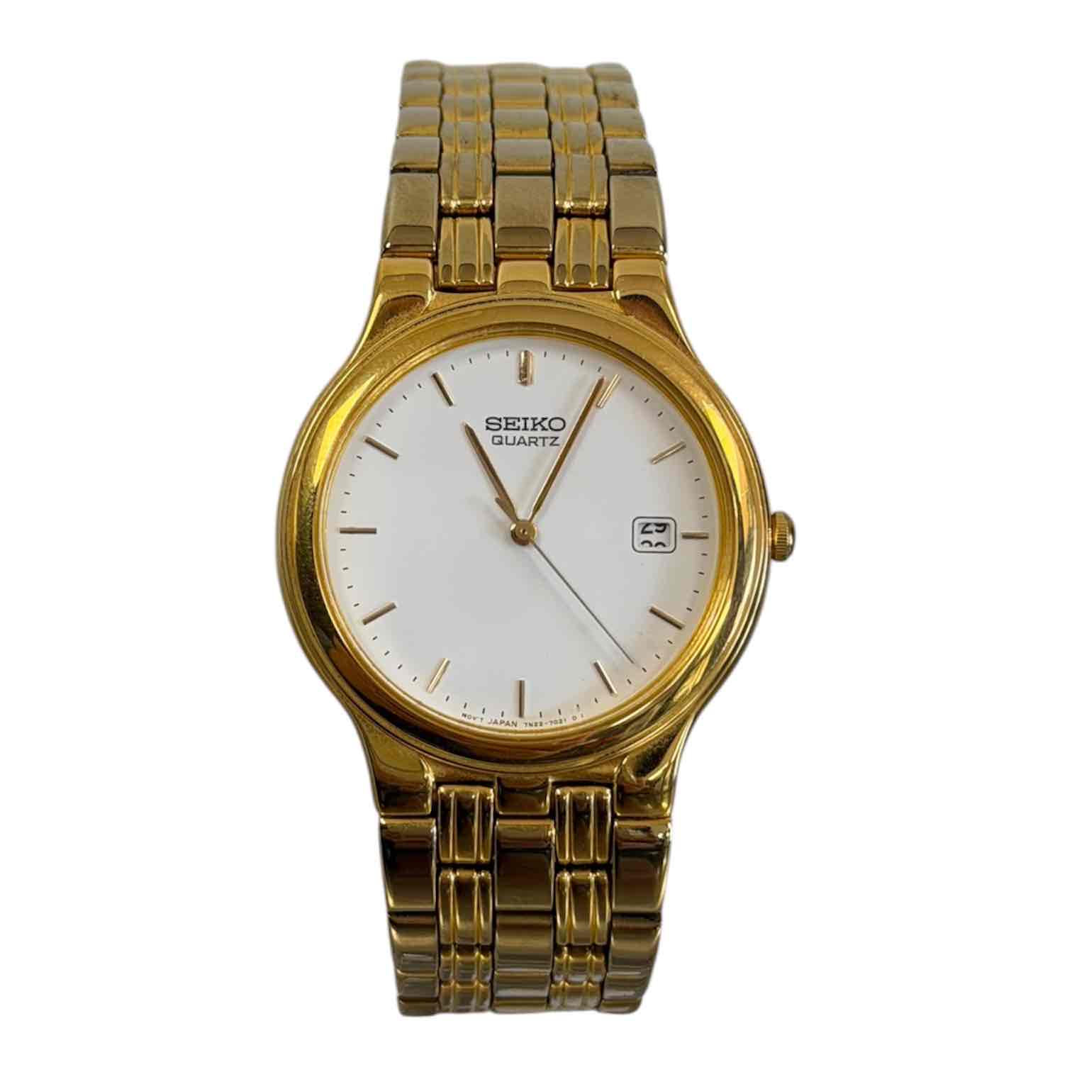 Seiko 7N22-7021 Quartz Watch – Discontinued (Box Included)