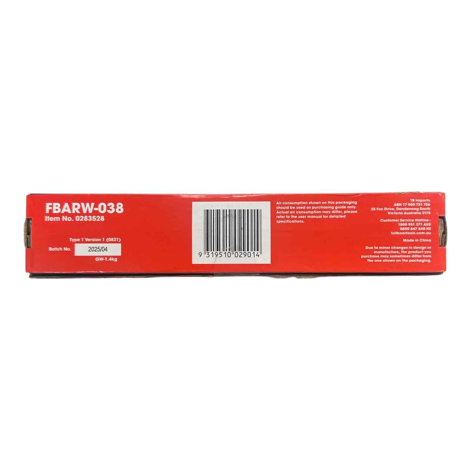 FULL BOAR 3/8" AIR RATCHET WRENCH