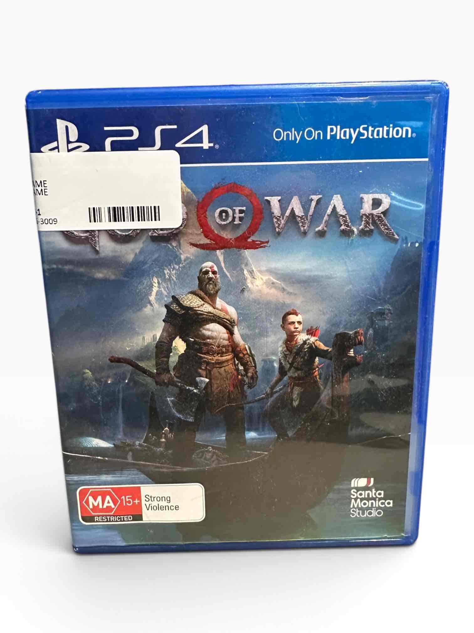 PS4 GOD OF WAR GAME