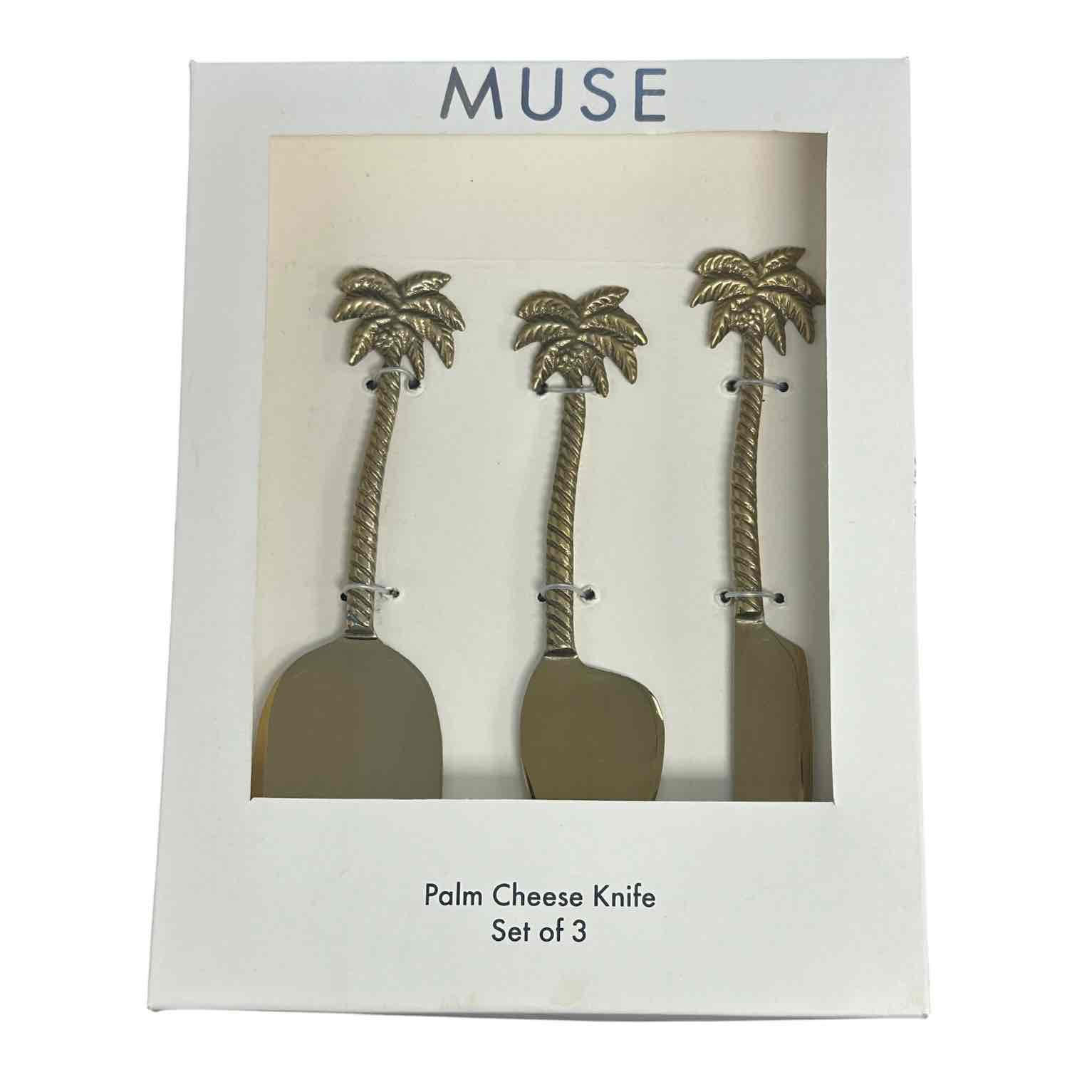 MUSE PALM CHEESE KNIFE 3 PIECE