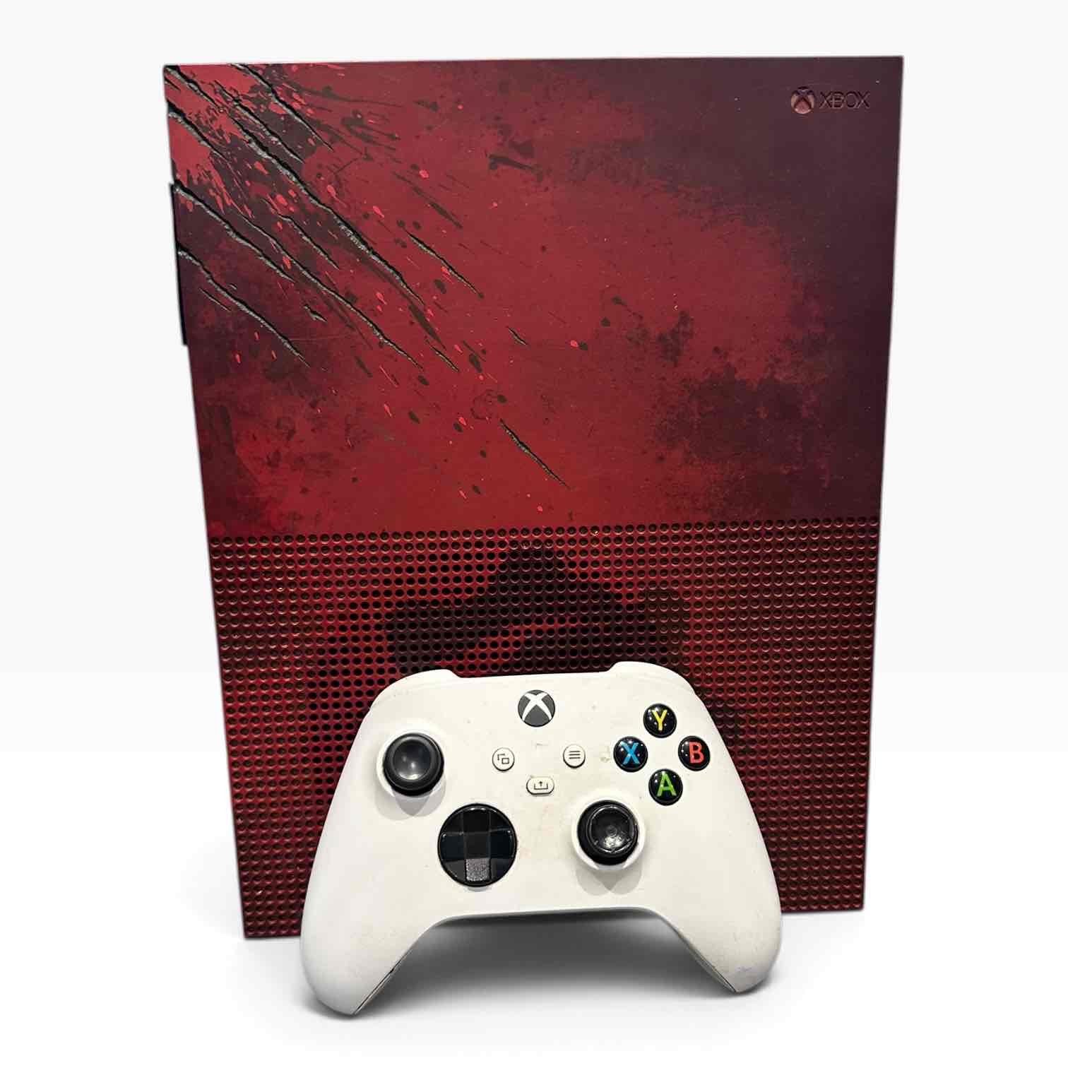 MICROSOFT XBOX ONE S CONSOLE WITH FULL ACCESSORIES