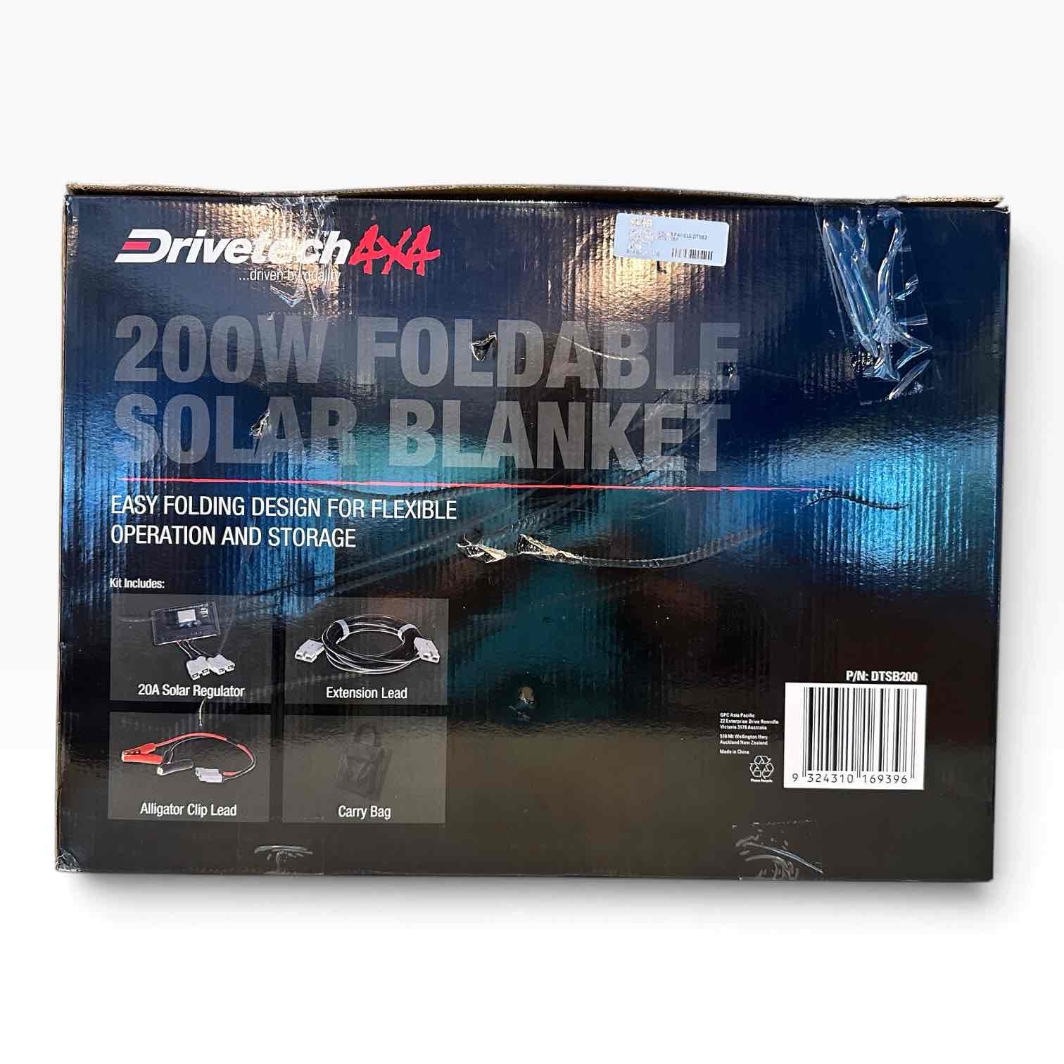 DRIVE TECH DTSB200 4X 4 200W SOLAR PANELS